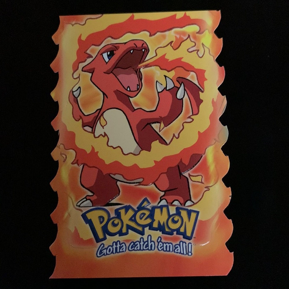 Topps Pokémon The First Movie Trading Card #05 Chameleon Die Cut Rare Diecut